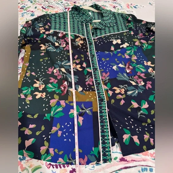 Cabi Bronco Patchwork Western Blouse - Picture 8 of 9